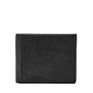 Portafogli Fossil Uomo"Ingram RFID Large Coin Pocket Bifold Black ML3781001