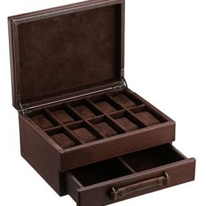 Porta Orologi Fossil "Estate 10PC WB Darck Brown" ML8298201