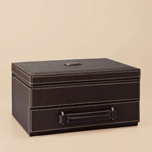Porta Orologi Fossil "Estate 10PC WB Darck Brown" ML8298201