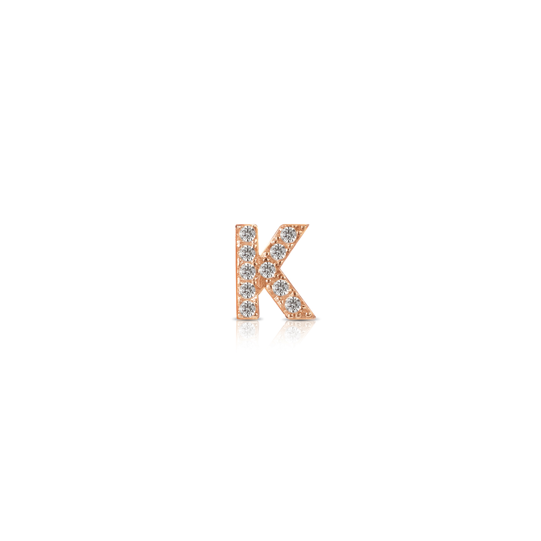 Componibile Kulto 925 Charm Donna “Always With Me” Lettera “K” Con Cristalli KC925-037 (image for) Componibile Kulto 925 Charm Donna “Always With Me” Lettera “K” Con Cristalli KC925-037