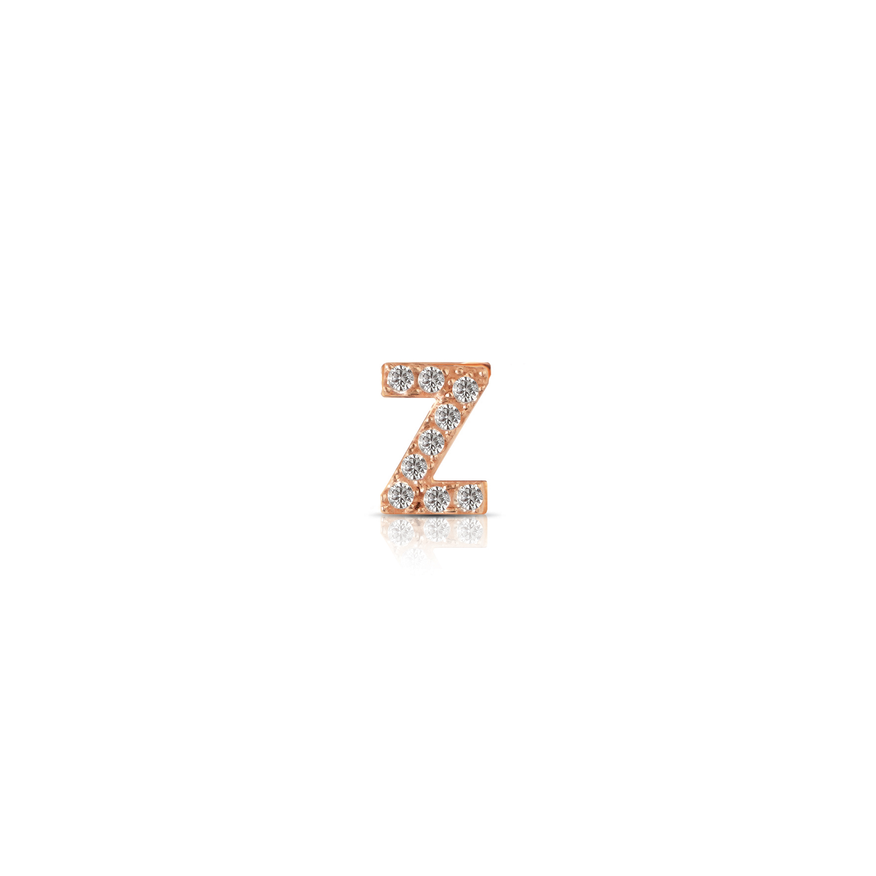 (image for) Componibile Kulto 925 Charm Donna “Always With Me” Lettera “Z” Con Cristalli KC925-052