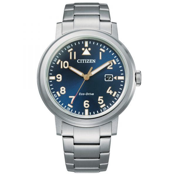 Orologio Citizen Uomo Solo Tempo Eco-Drive Military AW1620-81L