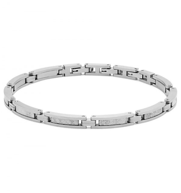 Bracciale Uomo Comete Gioielli "Texture" UBR 980