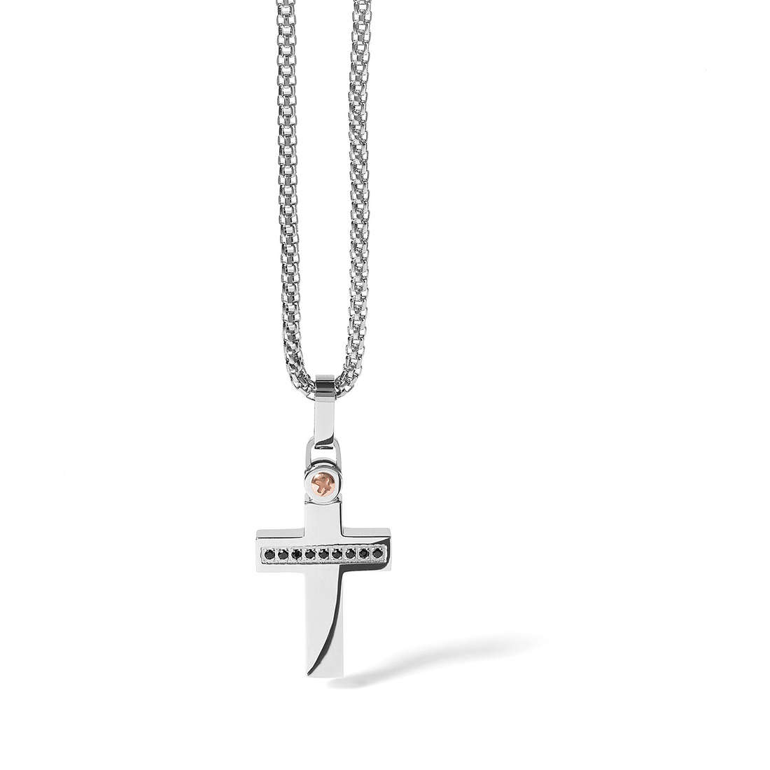 (image for) Collana Uomo Comete Gioielli “Zip” Croce UGL 521