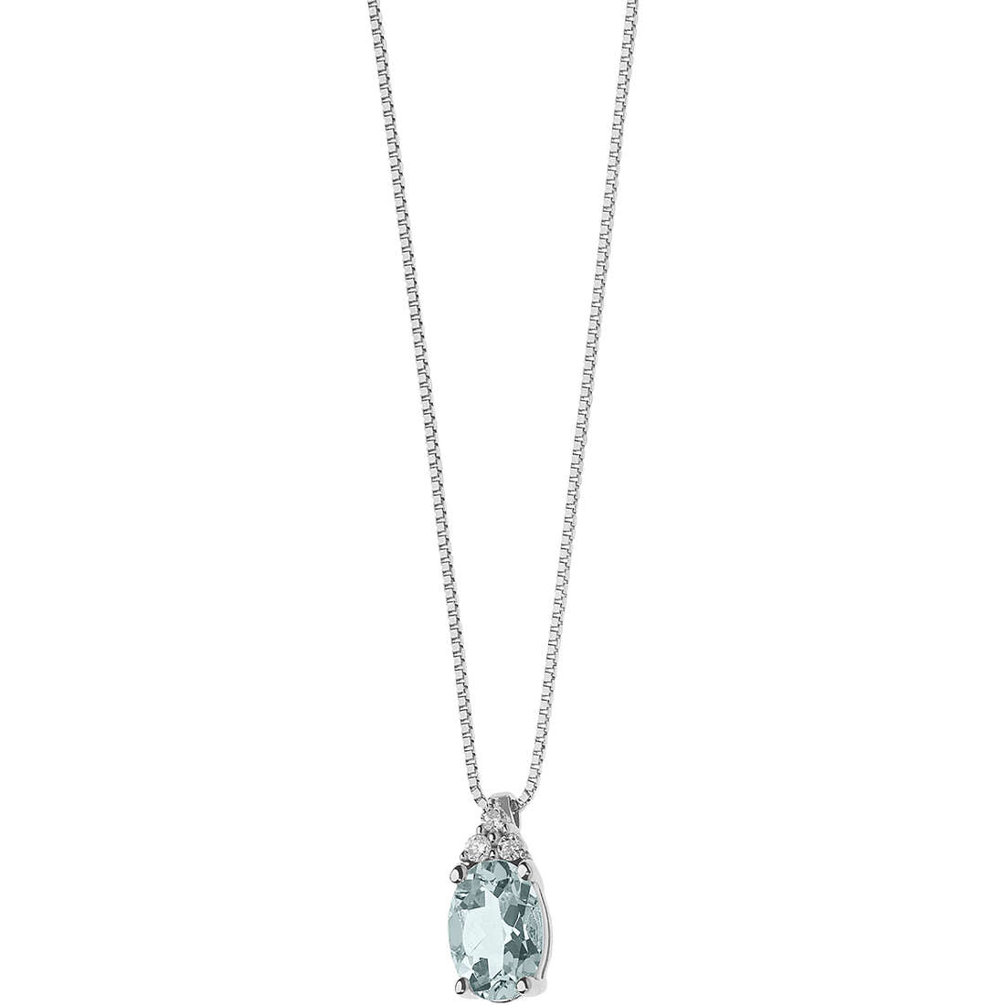 Collana Donna Comete Gioielli “Fantasia Di Acquamarina” GLQ 263 (image for) Collana Donna Comete Gioielli “Fantasia Di Acquamarina” GLQ 263