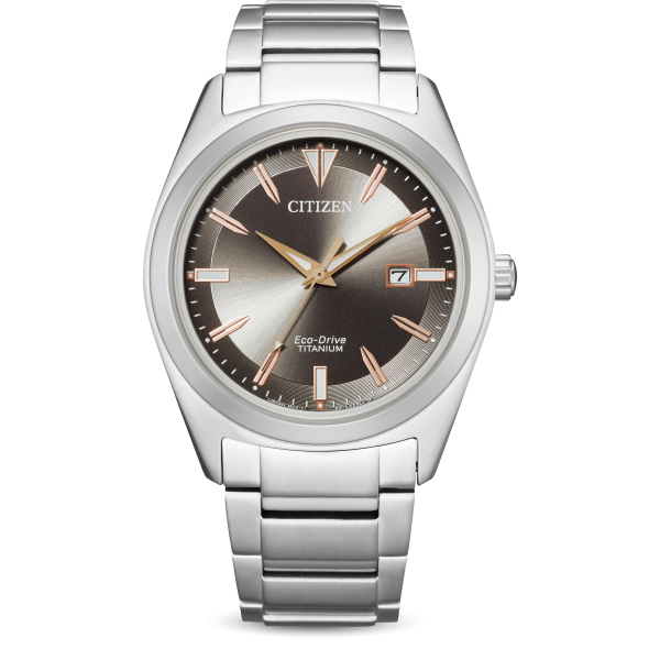 Orologio Citizen Uomo Solo Tempo Eco-Drive "Super Titanio" AW1640-83H