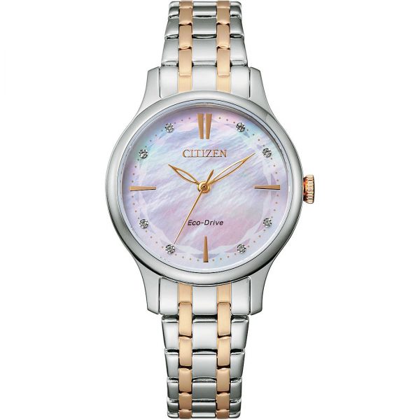 Orologio Citizen Donna Solo Tempo Eco-Drive "Classic" EM0896-89Y