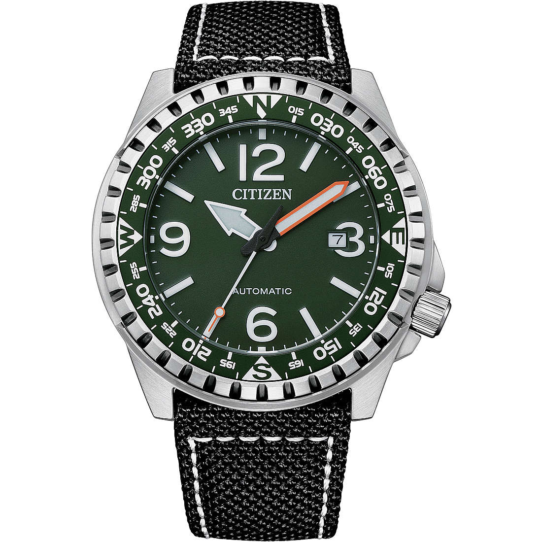 (image for) Orologio Citizen Uomo Solo Tempo Automatico “Military” NJ2198-16X