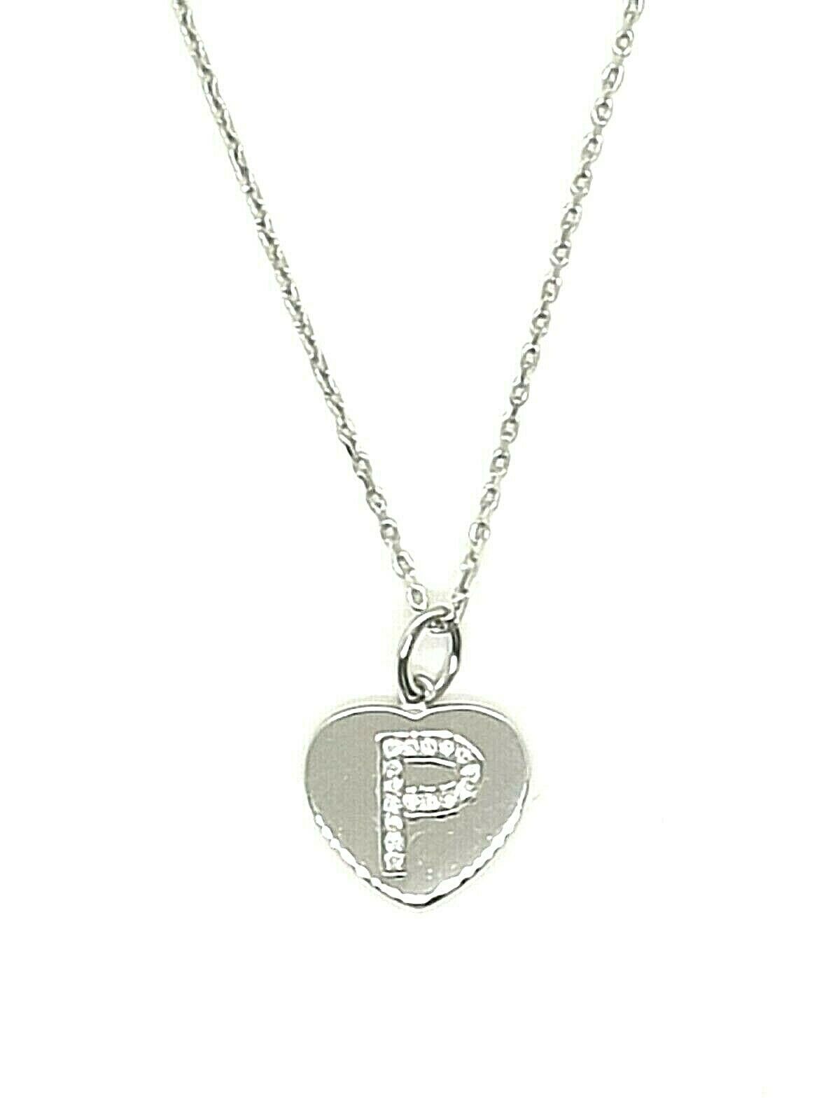 (image for) Collana Mabina Donna Cuore Con Lettera-Iniziale P AIN002P