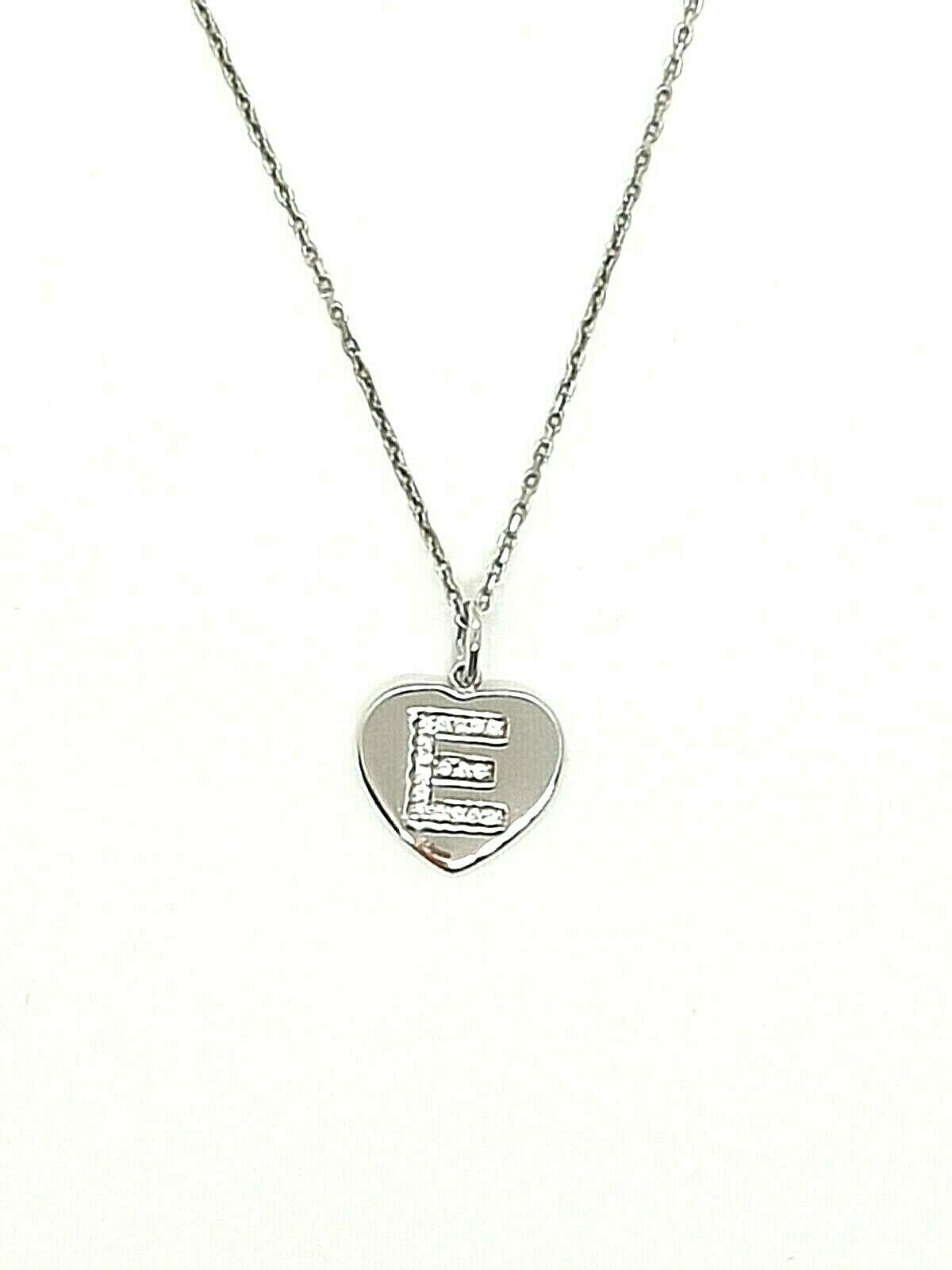 (image for) Collana Mabina Donna Cuore Con Lettera-Iniziale E AIN002E