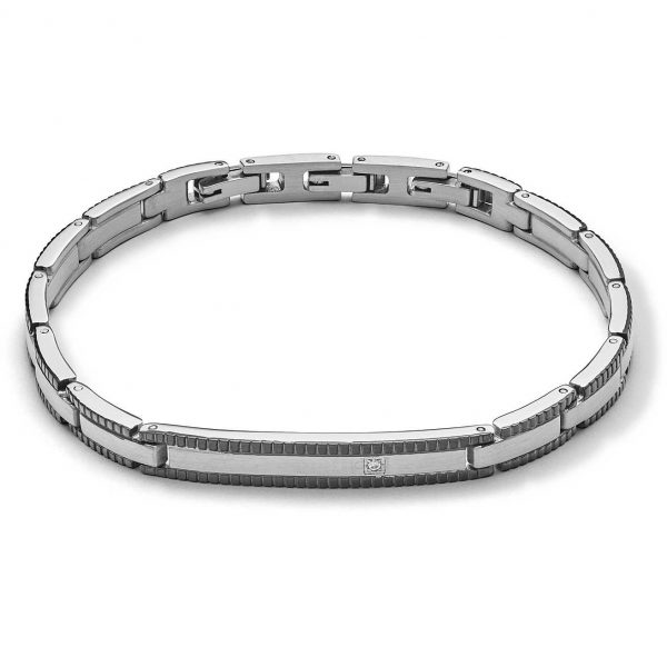 Bracciale Comete Gioielli Uomo "Tyres" UBR 1014