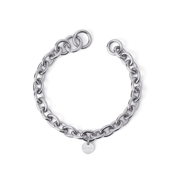 Bracciale 2Jewels "Lock 'N' Chain" Catena Rolò Componibile Donna 232278