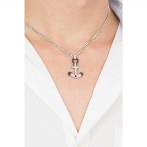 Collana 2Jewels Uomo Con Ancora "Navy" 251362