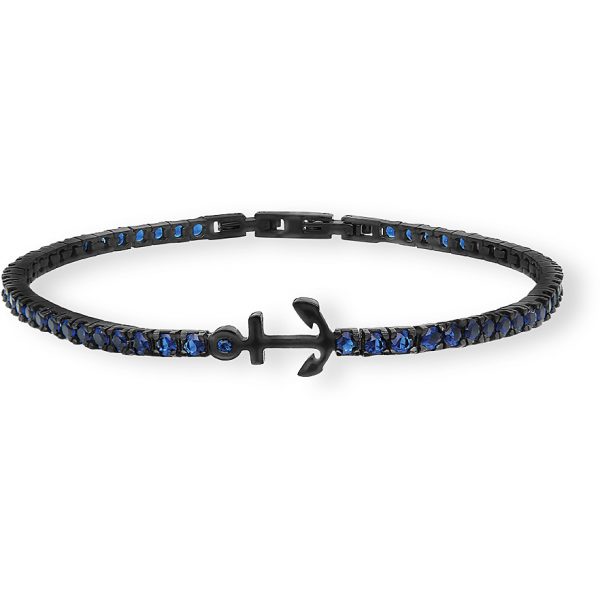 Bracciale 2Jewels Uomo Con Ancora "Tennis Club" 232211