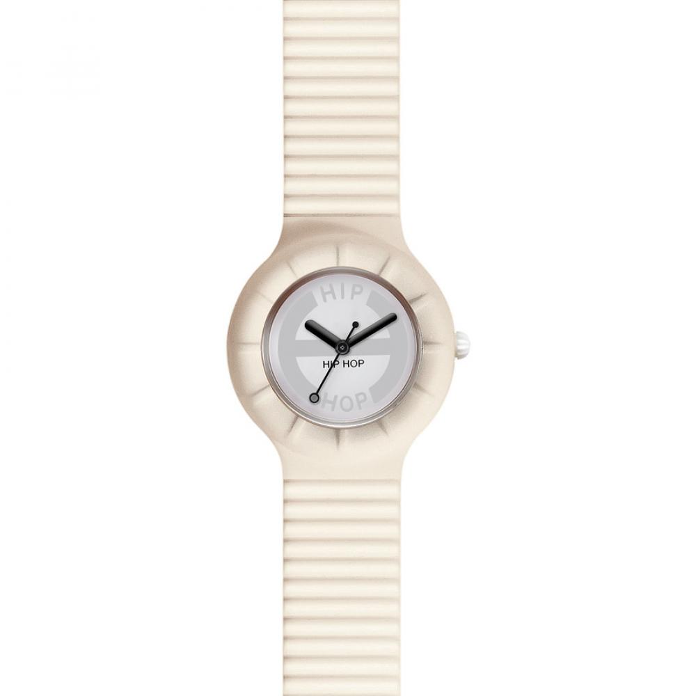 (image for) Orologio Hip-Hop Solo Tempo Uomo Donna “Hero Cream White” 32 mm HWU0353