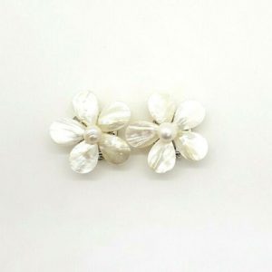 Orecchini Ottaviani Donna Clip Con Madreperla E Perle Coltivate 490511