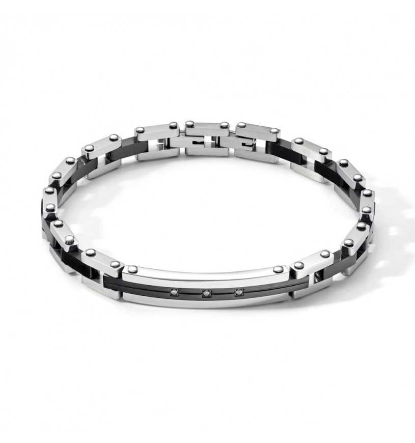 (image for) Bracciale Comete Gioielli Uomo “Zip” UBR 1037