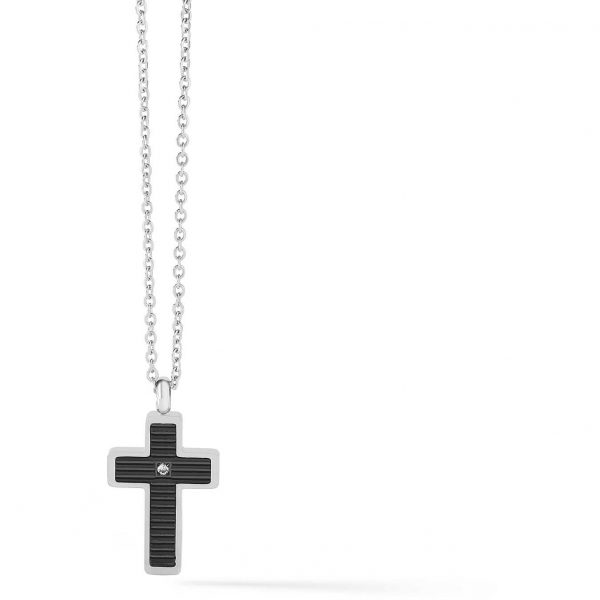 Collana Comete Gioielli Uomo "Cross" Croce UGL 635