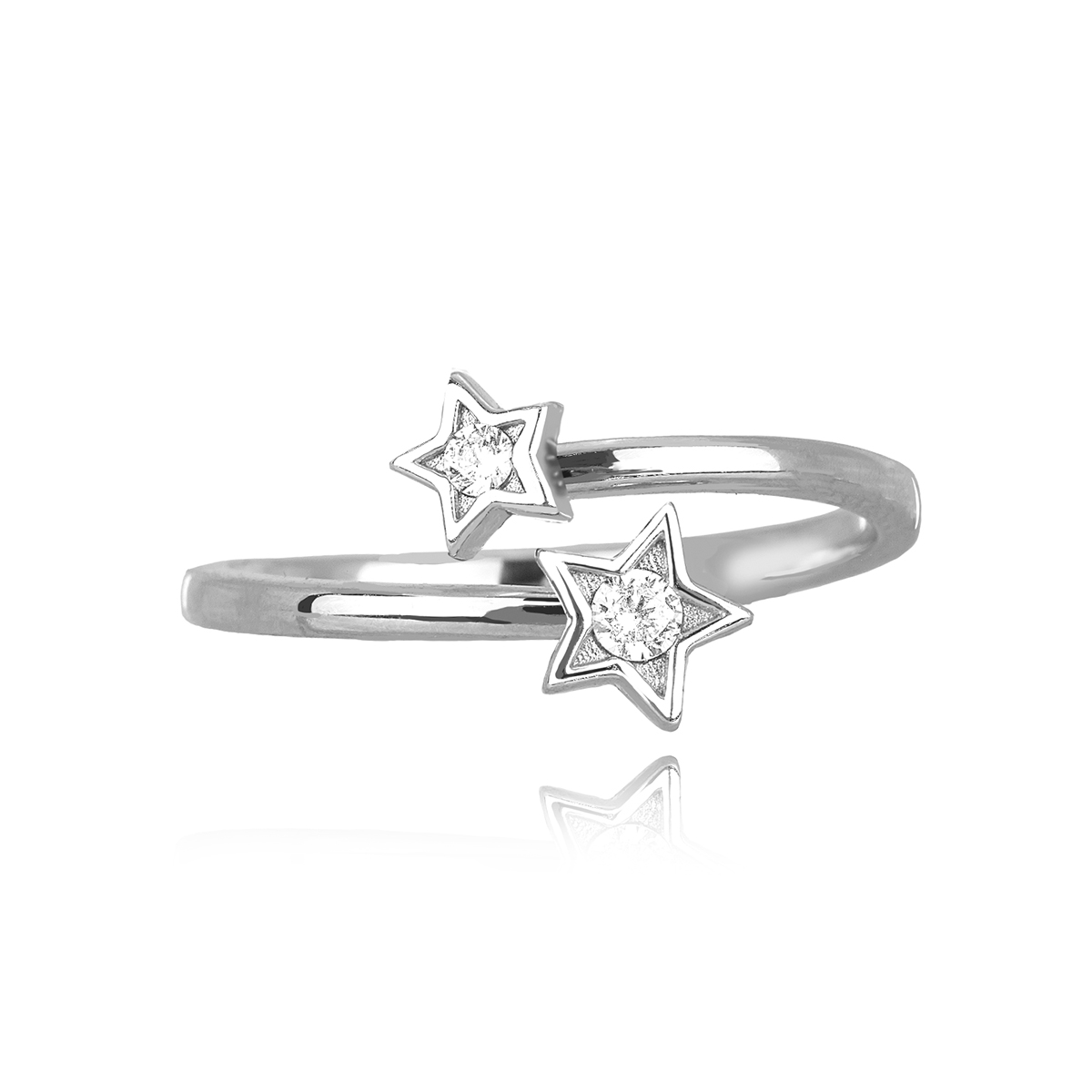 (image for) Anello Mabina Donna Con Stelle Contrariè 523129