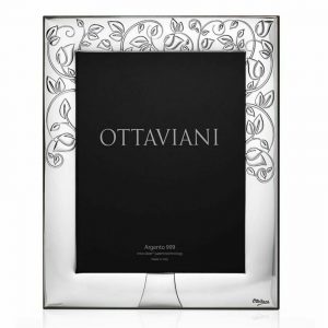 Cornice Ottaviani "Albero Della Vita" In Argento Miro Silver 3005A 13X18 Cm
