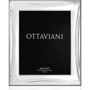 Cornice Ottaviani "Il Giorno Più Bello" In Argento Miro Silver 3001 20x25 Cm