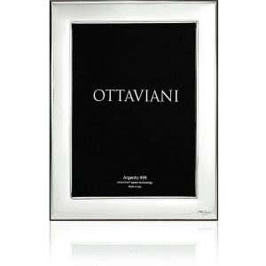 Cornice Ottaviani "Specchio" In Argento Miro Silver 1000A 13x18 Cm
