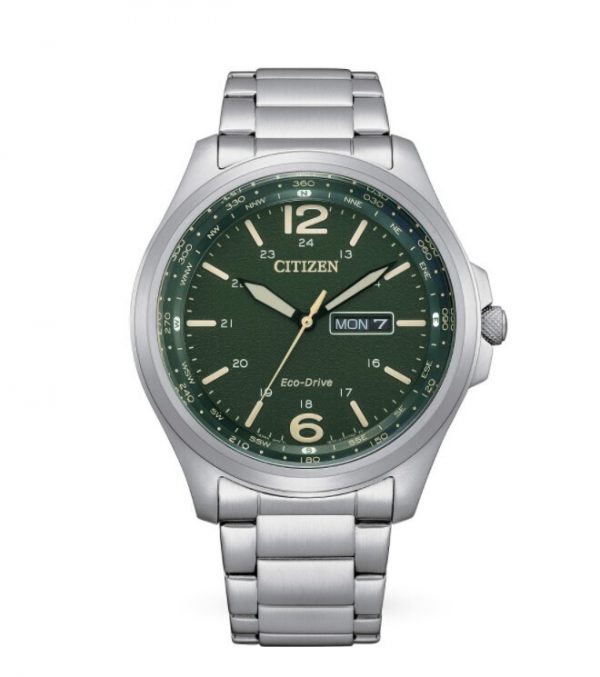 Orologio Citizen Solo Tempo Uomo Ecodrive "Military" AW0110-82X