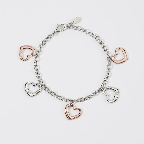 Bracciale 2Jewels Donna Con Cuori "Mon Amour" 232296