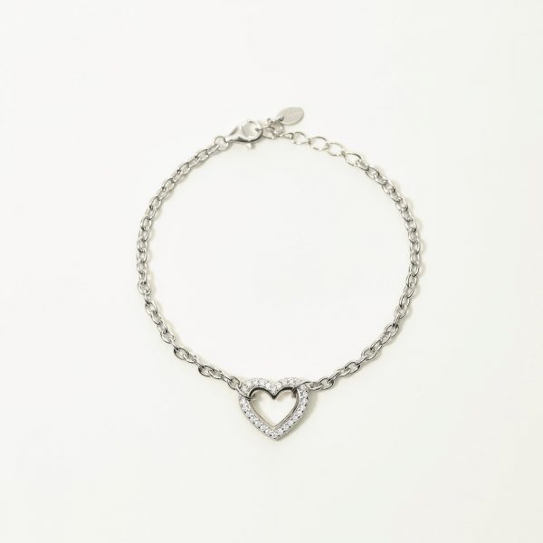 Bracciale Mabina Donna Con Cuore "Bubble Heart" 533545