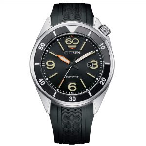 Orologio Citizen Solo Tempo Uomo Ecodrive "Seaplane" AW1710-12E