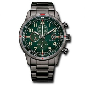 Orologio Citizen Cronografo Uomo Ecodrive "Aviator" CA0797-84X
