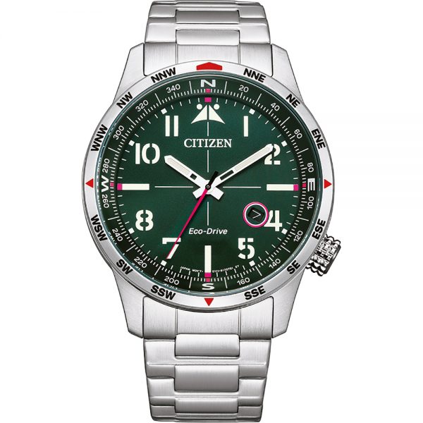 Orologio Citizen Solo Tempo Uomo Ecodrive "Aviator" BM7551-84X