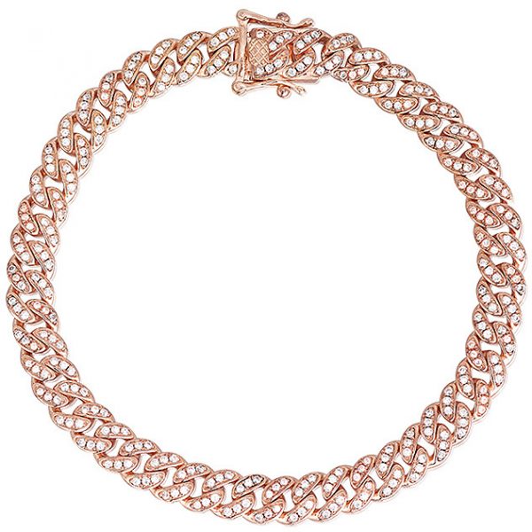 Bracciale Mabina Groumette Donna In Argento 925° Rosè-Rosa-Rosato 533333-S