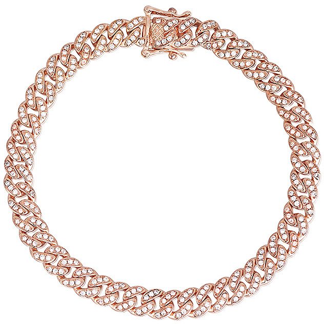 Bracciale Mabina Groumette Donna In Argento 925° Rosè-Rosa-Rosato 533333-S (image for) Bracciale Mabina Groumette Donna In Argento 925° Rosè-Rosa-Rosato 533333-S