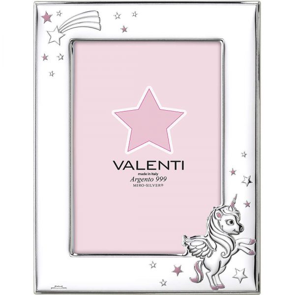 Cornice Portafoto Valenti Bambina "Unicorno" 73131 4LRA 13X18 cm