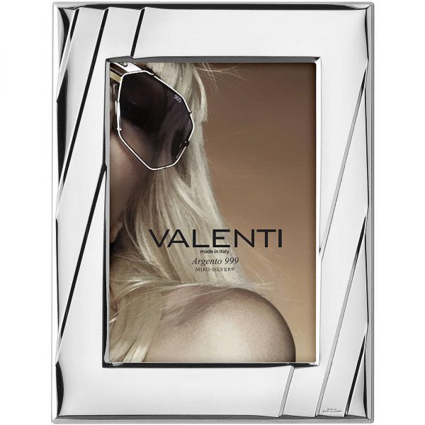 Cornice Portafoto Valenti In Argento 52062 4XL 18X24 cm