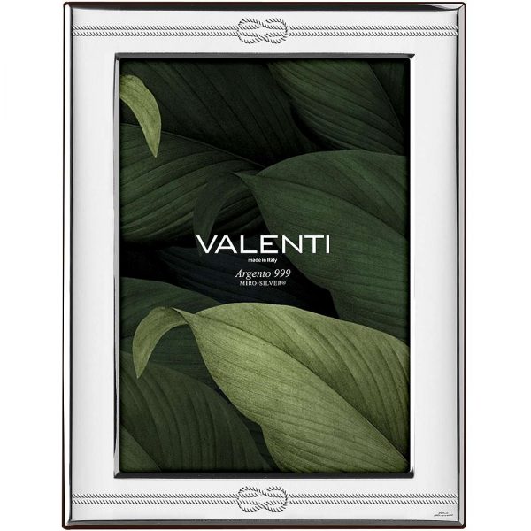 Cornice Portafoto Valenti In Argento 52094 3L 9X13 cm