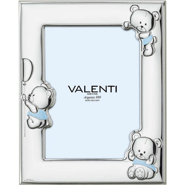 Cornice Portafoto Valenti Argenti Bambino "Orsetti" 73152 4LC 13X18 cm