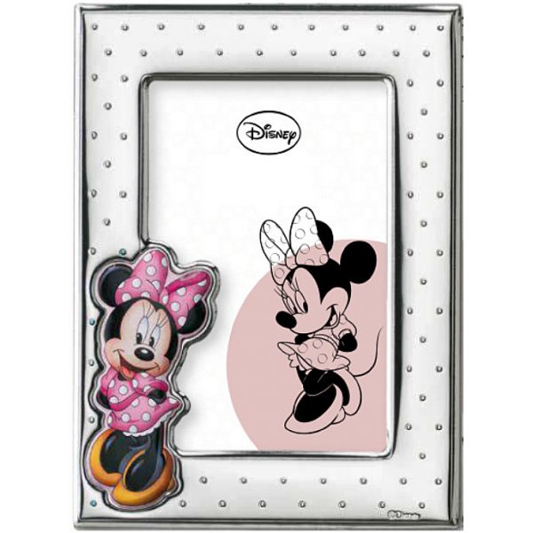 Cornice PortafotCornice Portafoto Valenti Argenti Disney Bambina "Minnie" D299 4LRA 13X18 cmo Valenti Argenti Disney Bambina "Minnie" D299 4LRA 13X18 cm