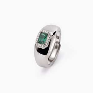 Anello Mabina Donna Con Smeraldo Sintetico "Cool Or Retrò?" 523272