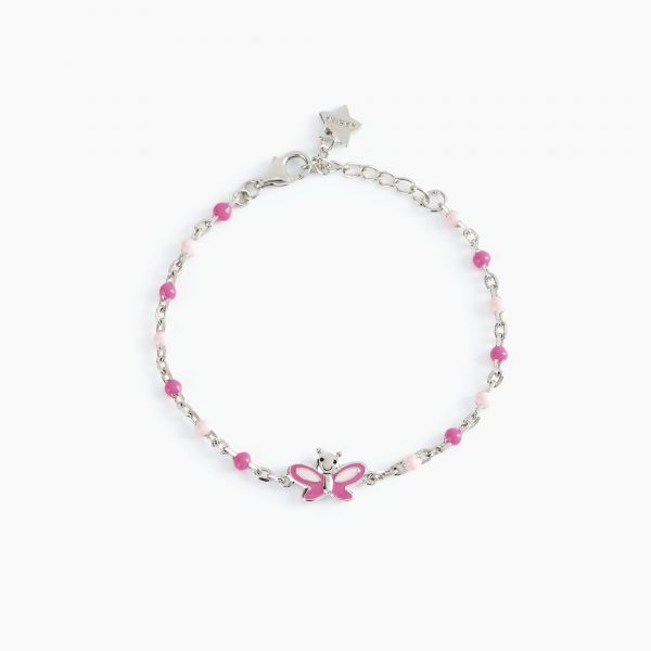 Bracciale Mabina Junior Bambina Con Farfalla "Lady Batterfly" 533483