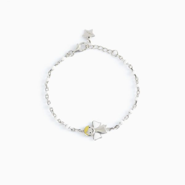 Bracciale Mabina Junior Bambino Bambina Con Angioletto "Baby Angel" 533489