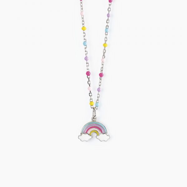 Collana Mabina Junior Bambina Con Arcobaleno "Rainbow" 553414