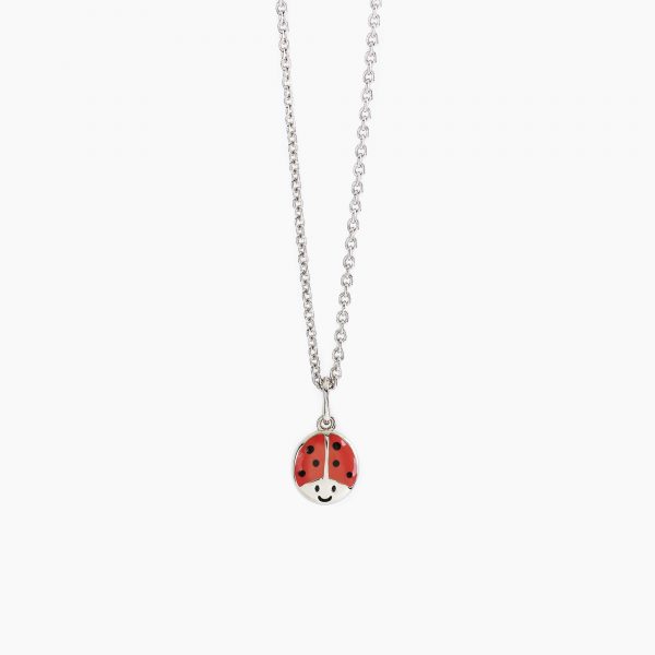 Collana Mabina Junior Bambina Con Coccinella "Fortunella" 553422