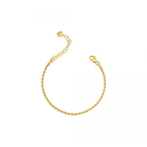 Bracciale Ops! Objects Donna "Elegant Affair" Torchon Oro 2mm OPSBR-796