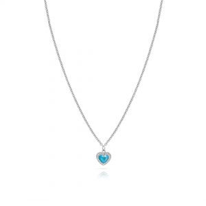 Collana Ops! Objects Donna Con Cuore Acquamarina "Fable Heart" OPSCL-796