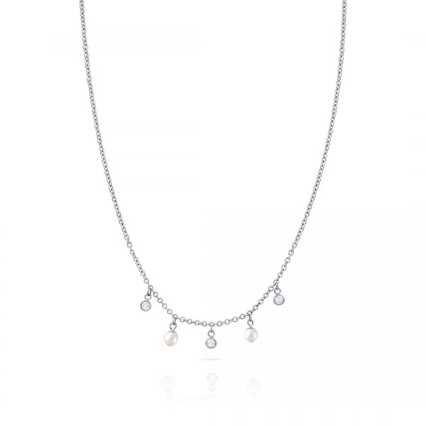 Collana Ops! Objects Donna Con Perle E Cristalli "Pearl" OPSCL-801