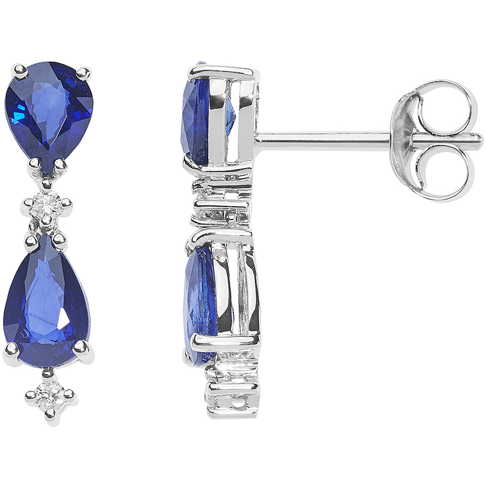 Orecchini Comete Gioielli Donna Con Zaffiri E Diamanti “Gocce Di Stelle” ORB 1060 (image for) Orecchini Comete Gioielli Donna Con Zaffiri E Diamanti “Gocce Di Stelle” ORB 1060