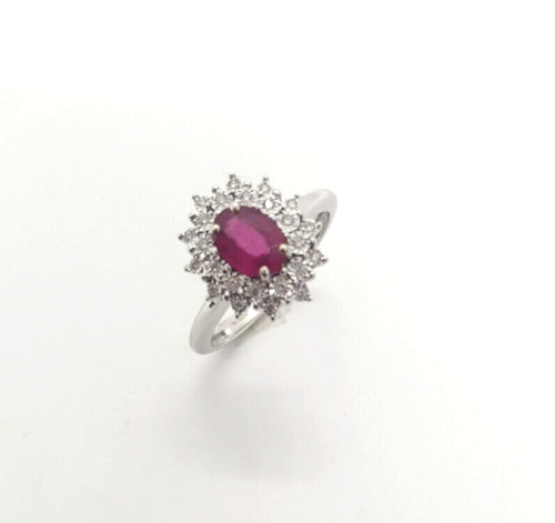 (image for) Anello DonnaOro “Mistero” Con Rubini E Diamanti DCAR9538.010