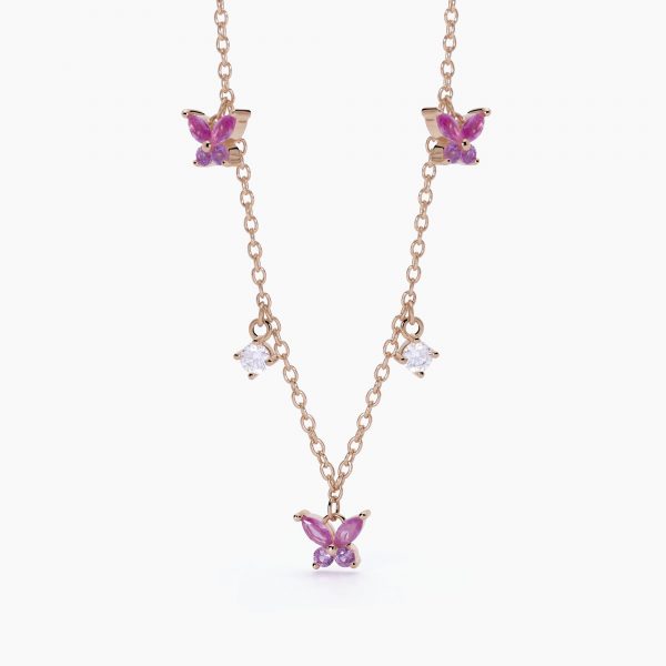 Collana Mabina Donna Con Farfalle "Secret Garden" 553529